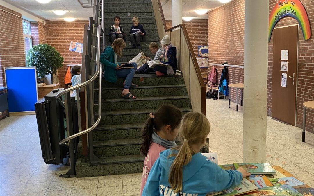 Zweiter Büchertauschbasar am 15.11.24 an der Regenbogenschule